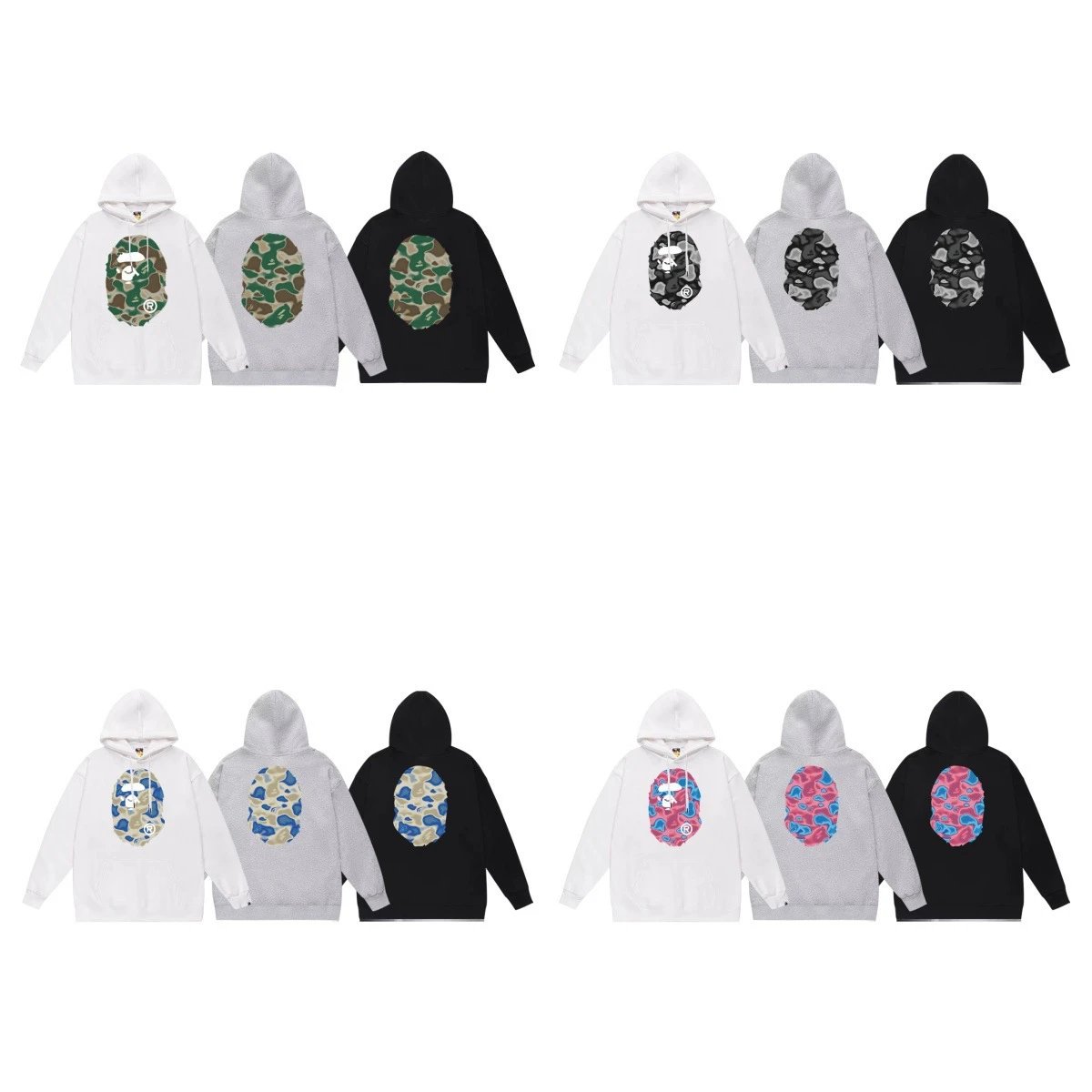 A BATHING APE Camo Hoodie