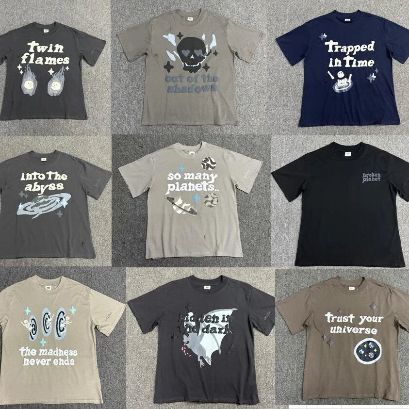 Loose round neck short sleeve men's and women's ca