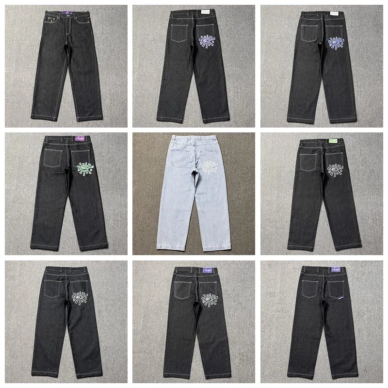 Purple Label Black and Grey Denim Jeans