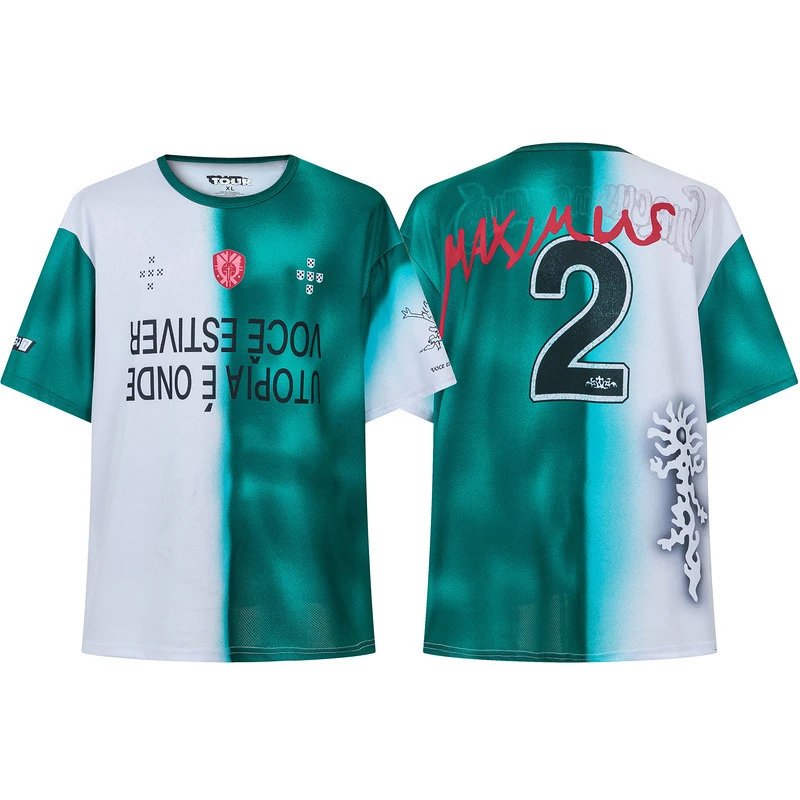 Maximus 2 Green White Tie-Dye T-Shirt