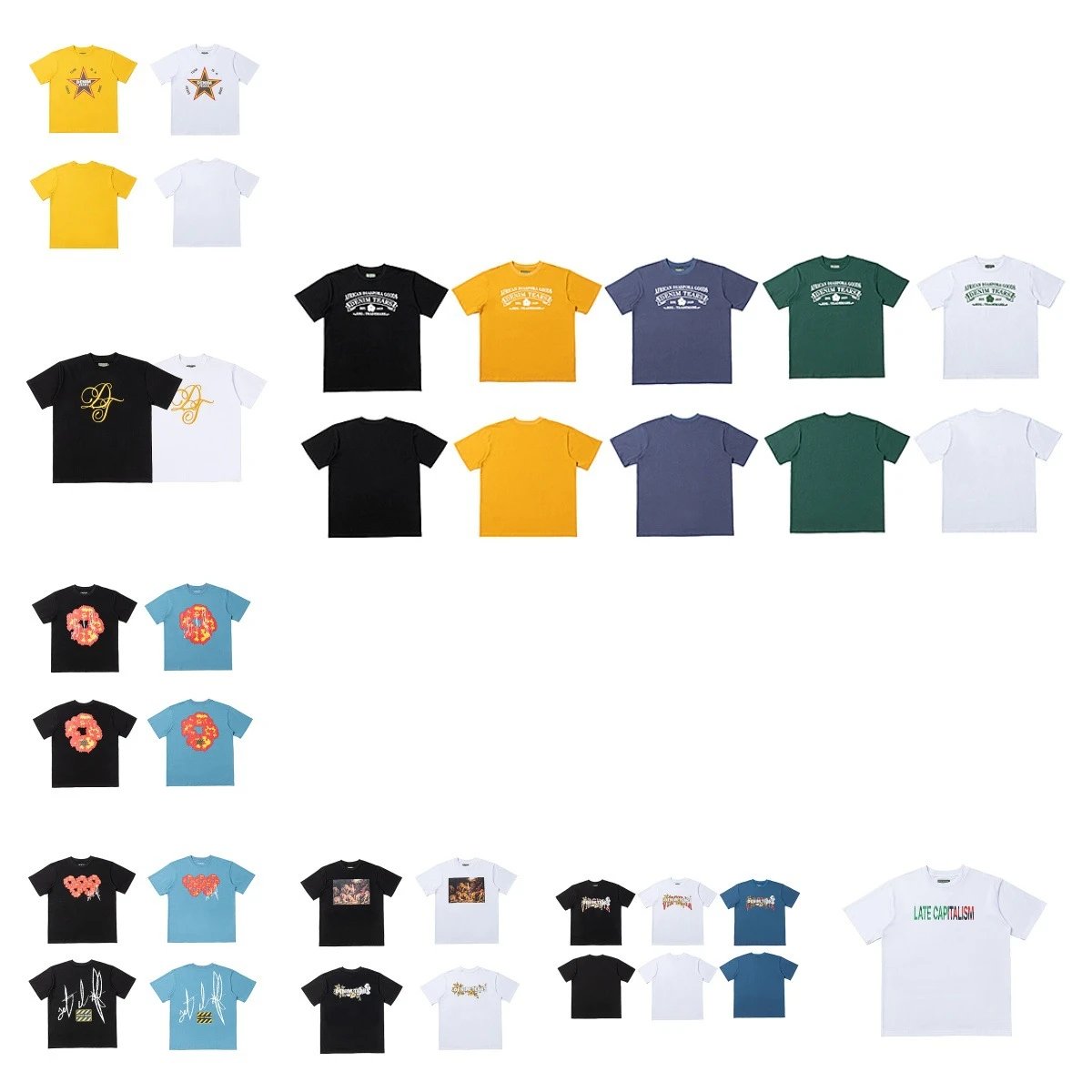 DENIM   TEARS  T-shirt