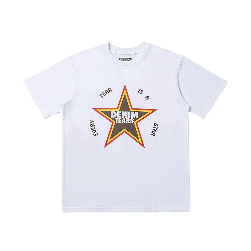 Denim Tears White T-