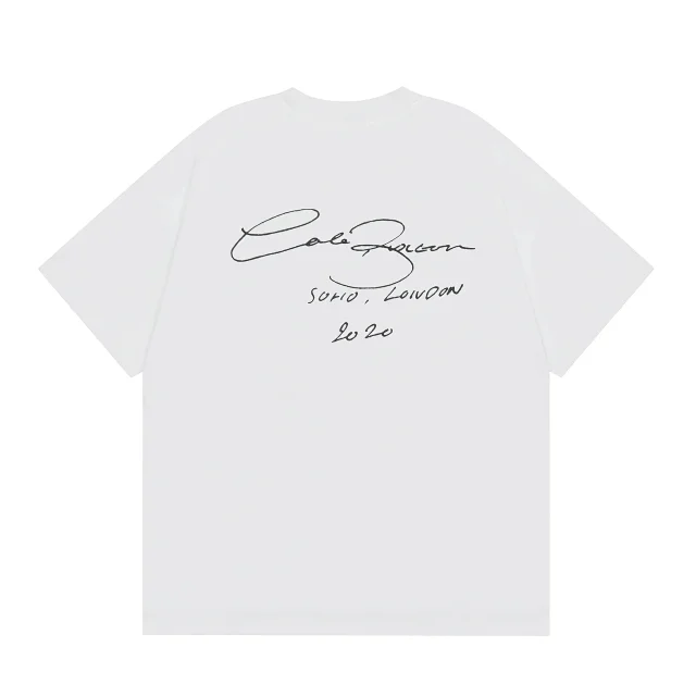 Cole Buxton T-Shirts Crew Neck Script Logo product detail image 6