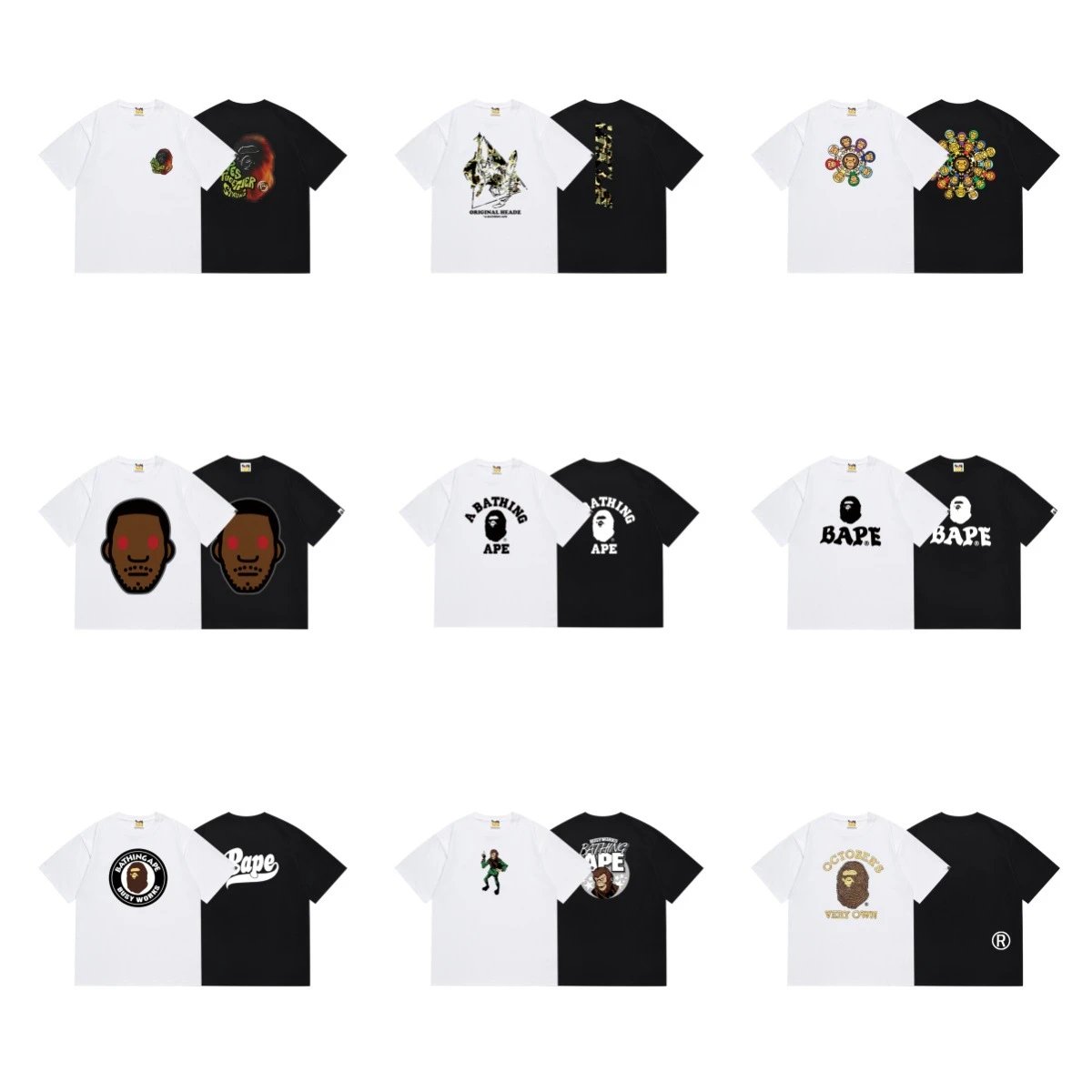 A  BATHING   APE   T-shirt