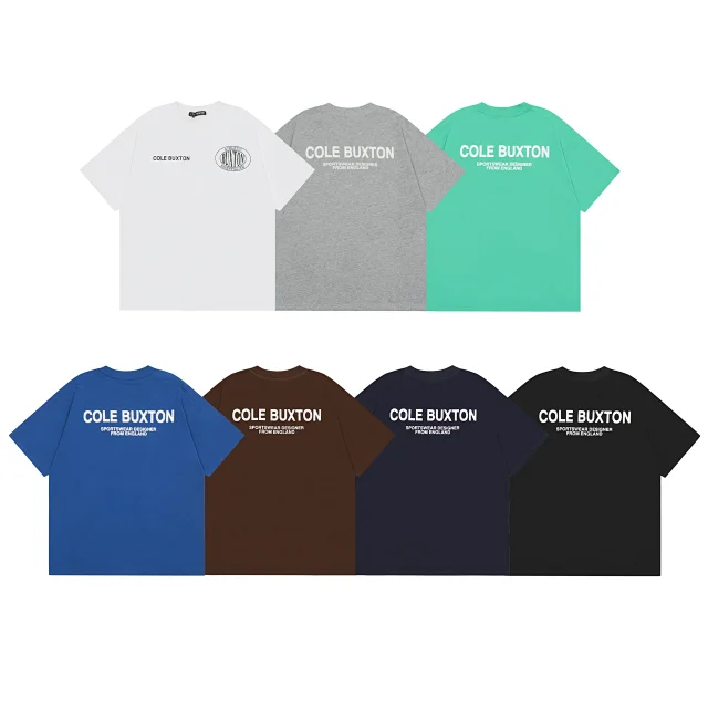 Cole Buxton T-Shirts Crew Neck Script Logo product detail image 11