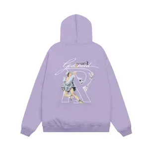 REPRESENT Godspeed Lavender Hoodie
