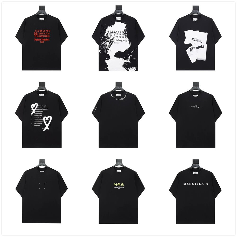 Maison Margiela Black Short Sleeve T-Shirt