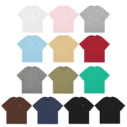 Logo embroidered men