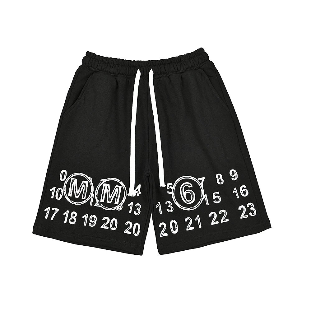 Maison Margiela Replica Numeric Shorts Black