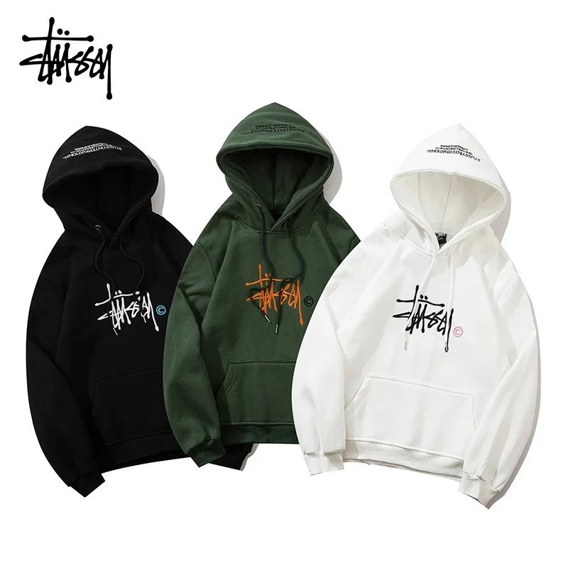Sweat À CapÓuche pour HomÓme StuÓss-y Sweatshirt Pull*over Hoody w2crep.com