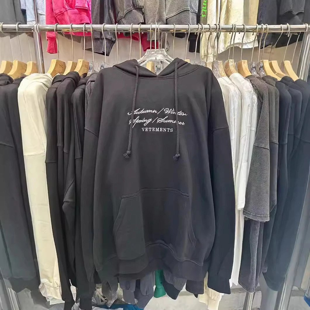 Vetements Limited Edition Black Hoodie product detail 6 in Litbuy spreadsheet finds