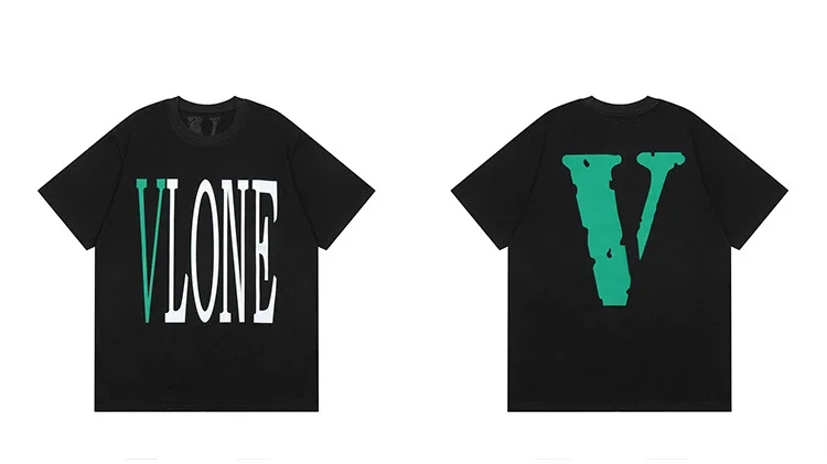 VLONE Black Green T-