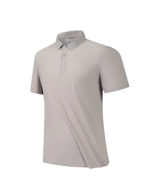 Design Minimalist Zip-Placket Black Polo Tops Polo - 9