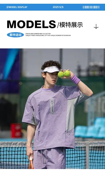 Design Reflective Pocket Performance T-Shirt Neon Yellow - 14