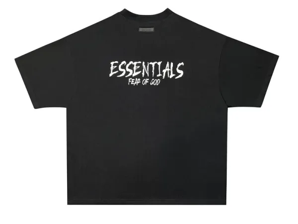 Fear of God Essentials Logo Print White T-Shirt - 13