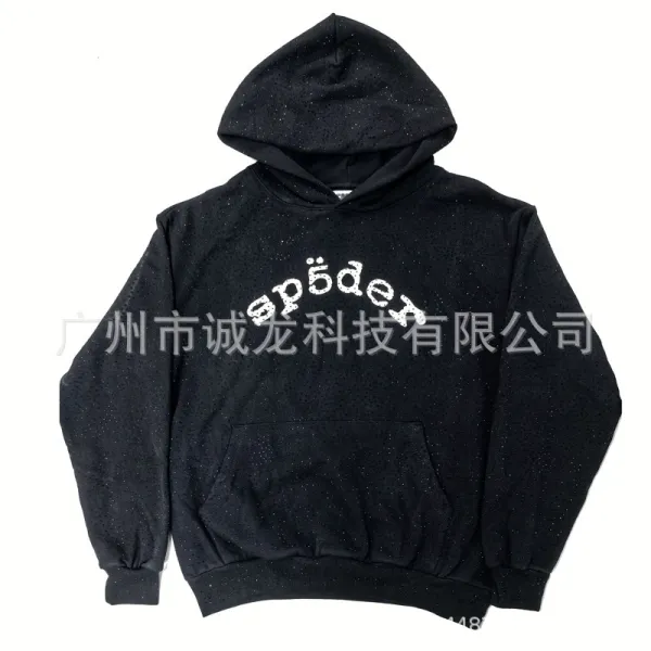Spöder Sparkle Black Hoodie - 1
