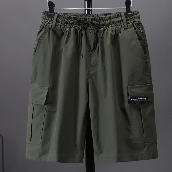 Design Cargo Shorts Army Green Shorts - 1
