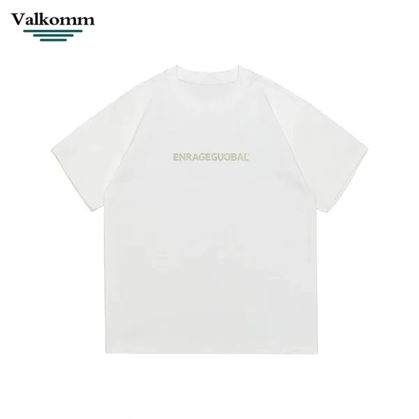 Design Valkomm Enrageguobal White T-Shirt T-Shirts - 1