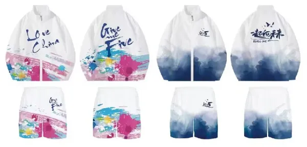 Design Custom Printed Stand-Collar Windbreaker Jacket Multicolor Outerwear - 9