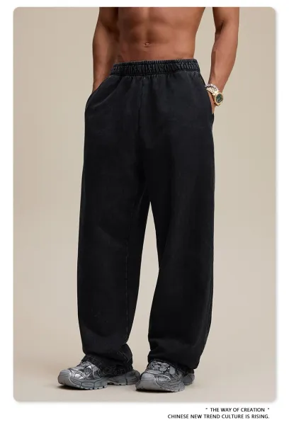 Design BE Thrived Medium Gray Drawstring Waist Pants - 26