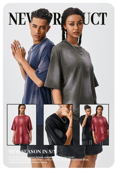 Design TILANI Steel Gray Oversized T-Shirt T-Shirts - 7
