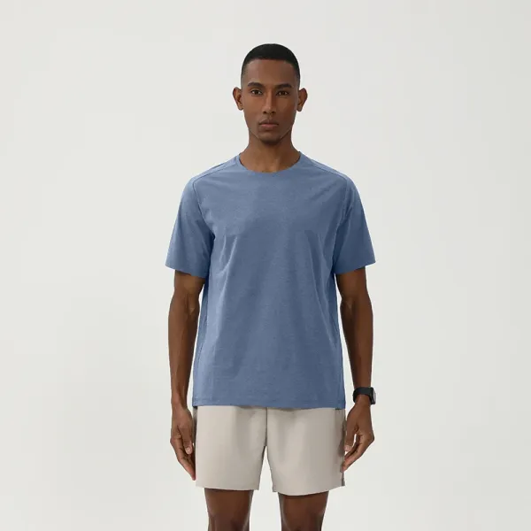 Design Performance Fit T-Shirt Blue - 1