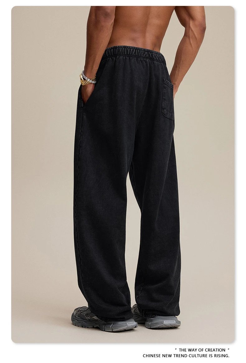 Design BE Thrived Medium Gray Drawstring Waist Pants - 28
