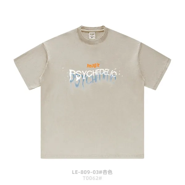 Design Imagir Psychedelic Beige T-Shirt T-Shirts - 1