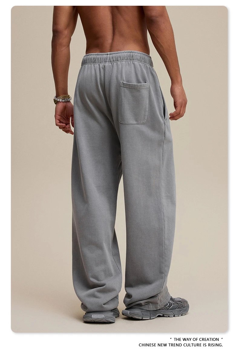 Design BE Thrived Medium Gray Drawstring Waist Pants - 38