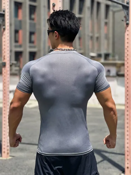 Design Performance Compression T-Shirt White Base-Layer - 15