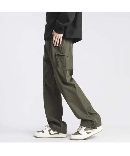 Design Cargo Pants Black Streetwear Pants - 10