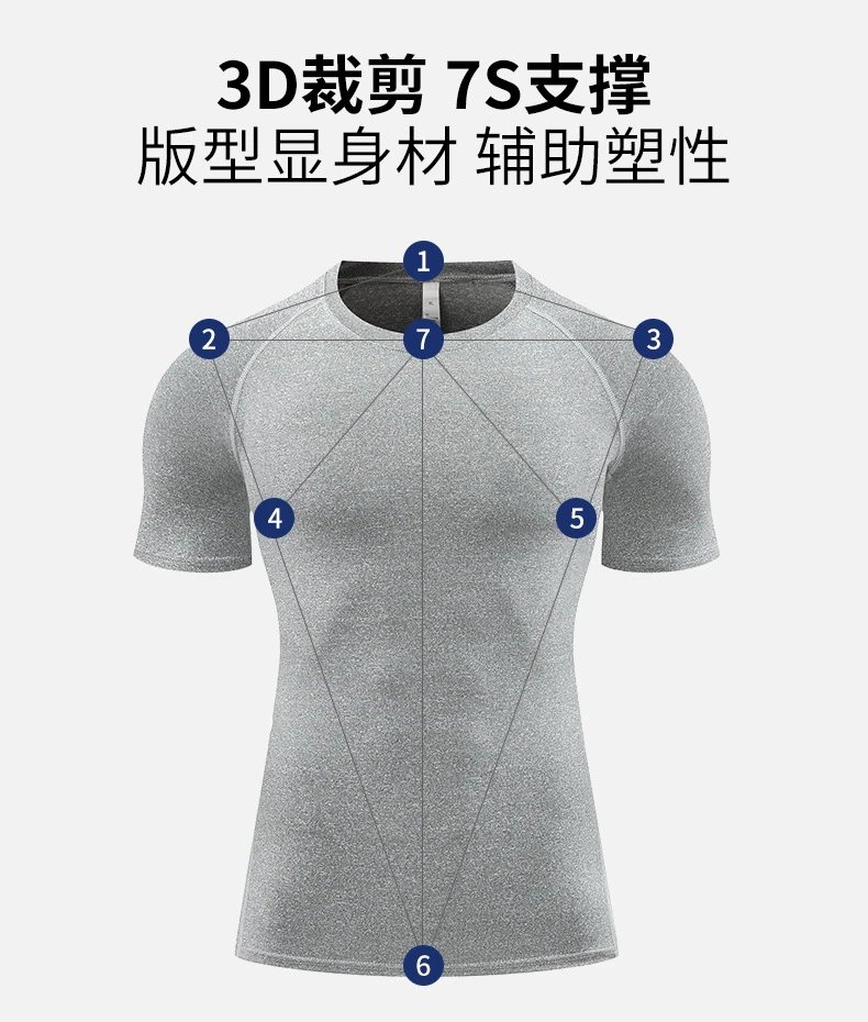 Design Pro Combat Performance Set Navy Blue Activewear - 10