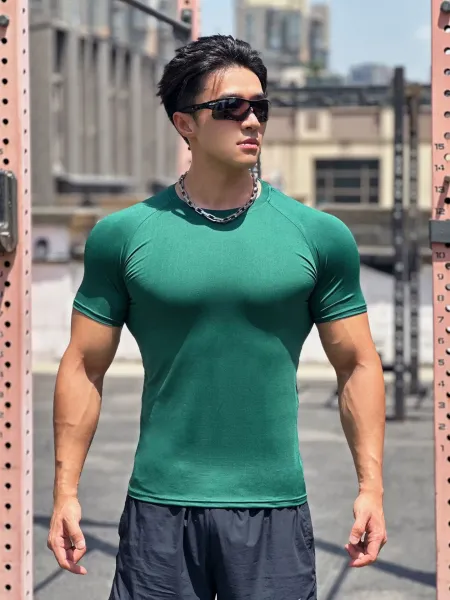 Design Performance Compression T-Shirt White Base-Layer - 7