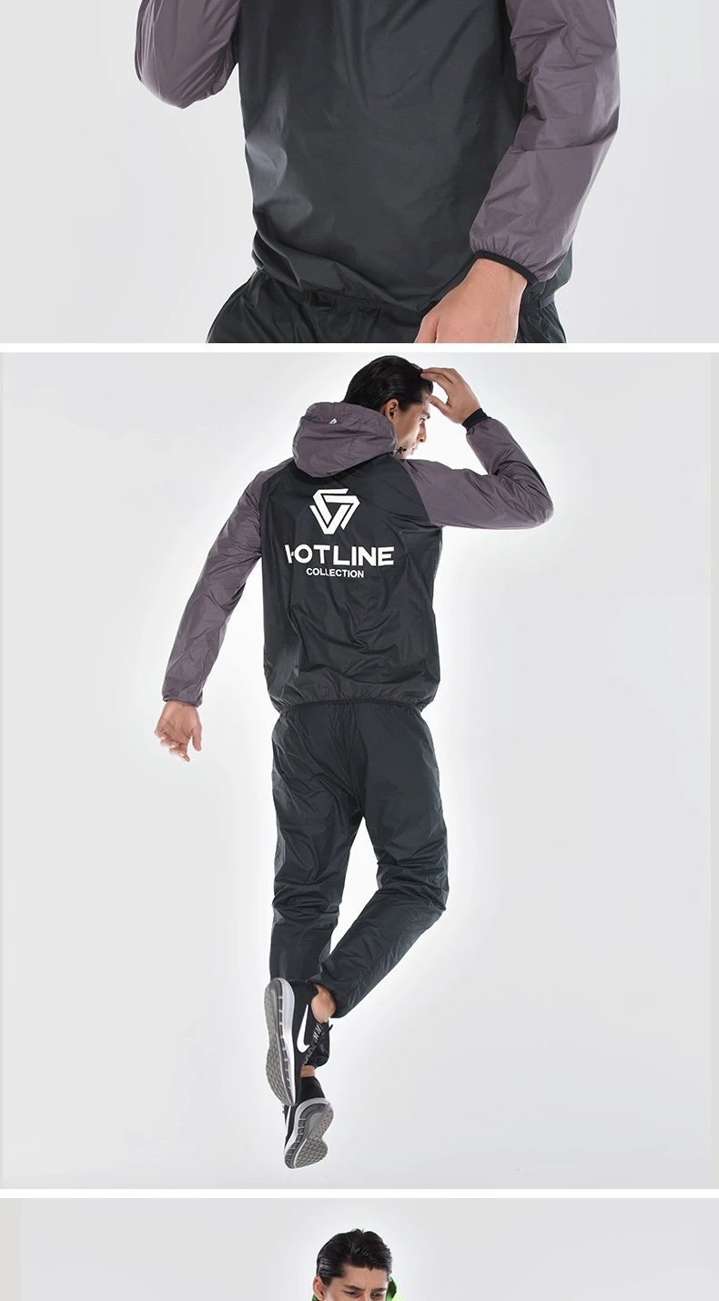 Design Rain Jacket Black Waterproof Hooded Outerwear - 16
