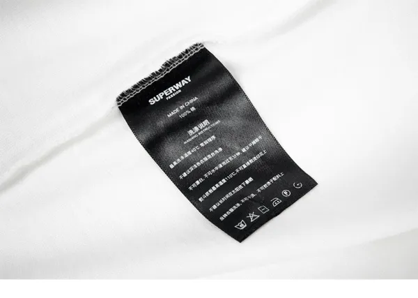 Design Restricted Graphic Print White T-Shirt - 28