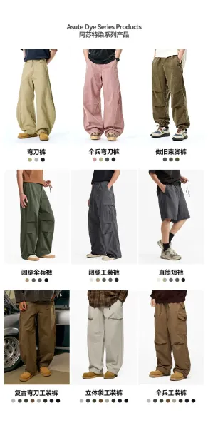 Design Cargo Pants Army Green - 8