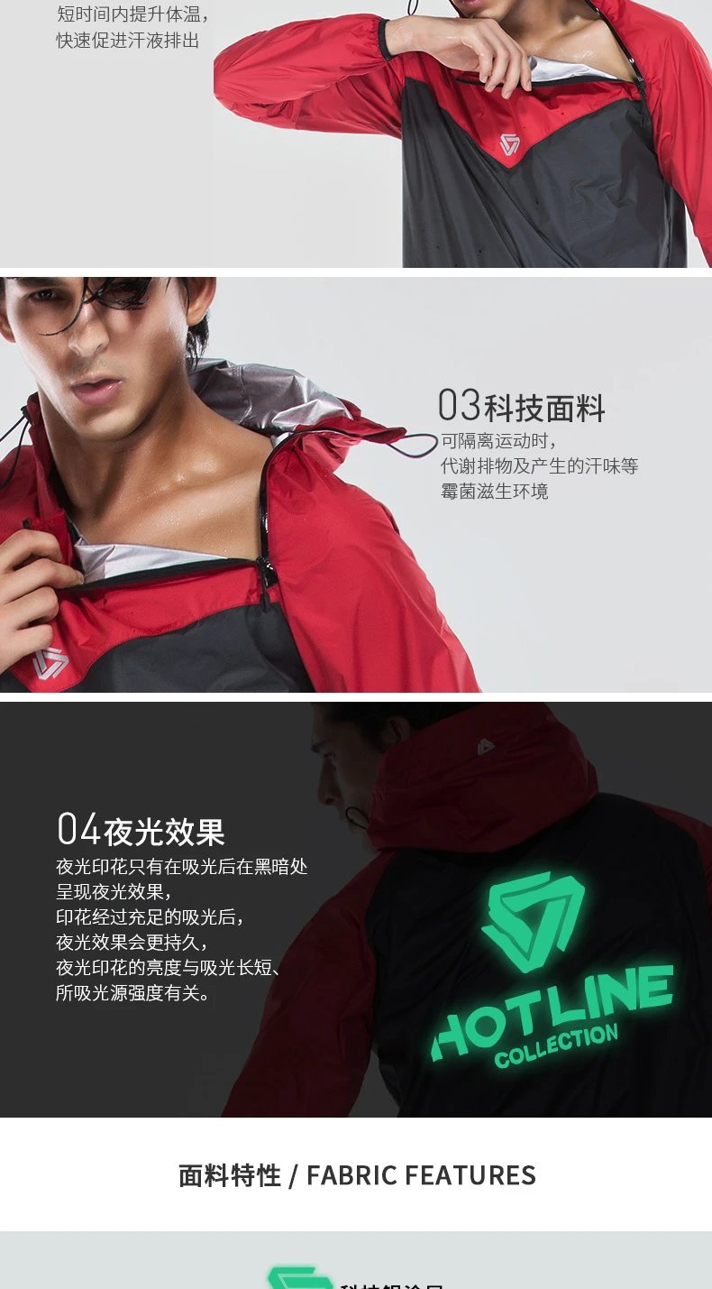Design Rain Jacket Black Waterproof Hooded Outerwear - 6