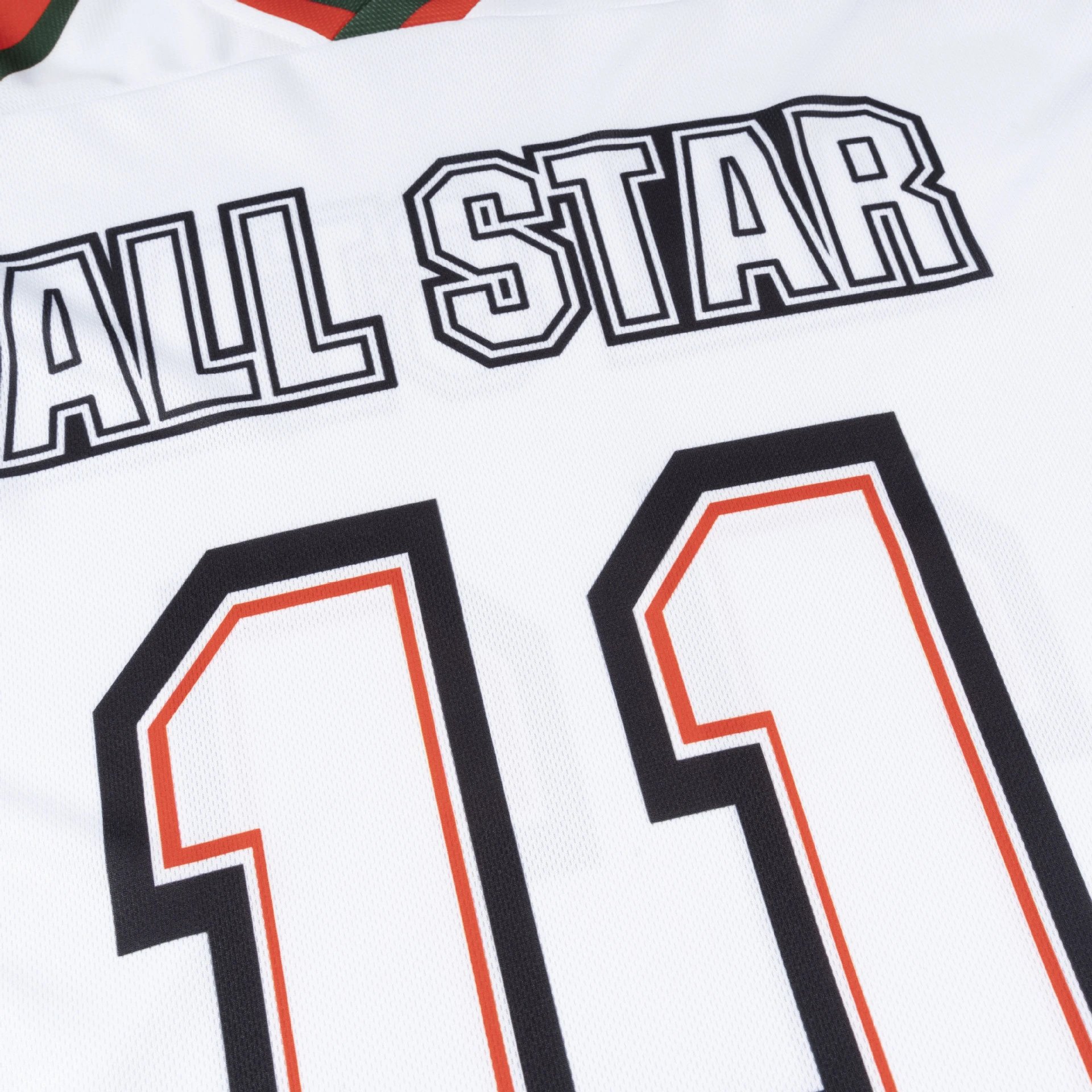 Design Kingson All Star Jersey White / Black / Red Jersey - 13