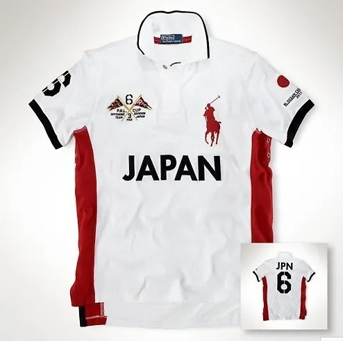 Polo Ralph Lauren Japan Polo Shirt White / Black - 15