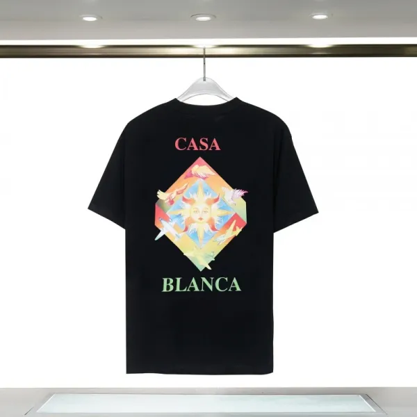 Casa Blanca Sun Diamond Graphic T-Shirt White - 8