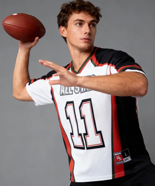Design Kingson All Star Jersey White / Black / Red Jersey - 6