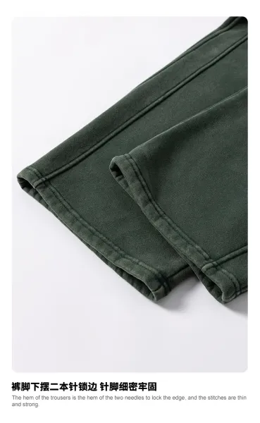 Design BE Thrived Vintage Dark Green Sweatpants - 53