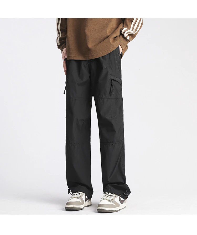 Design Cargo Pants Black Streetwear Pants - 20