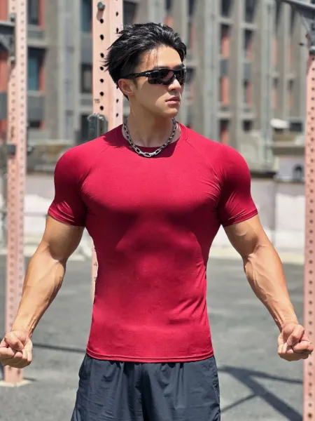 Design Performance Compression T-Shirt White Base-Layer - 9