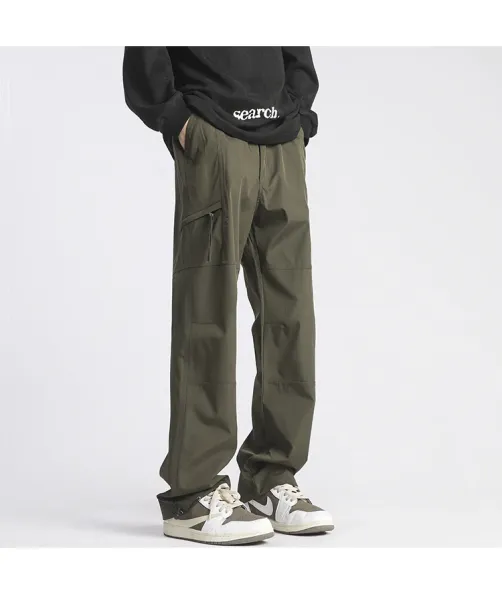 Design Cargo Pants Black Streetwear Pants - 13