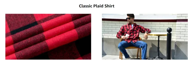 Design Classic Black and White Checkered Flannel Shirt Tops Shirt - 4