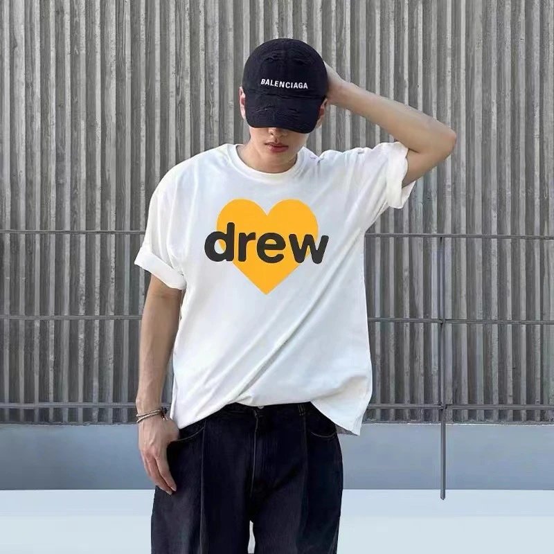 Drew House Heart Logo White T-Shirt - 7
