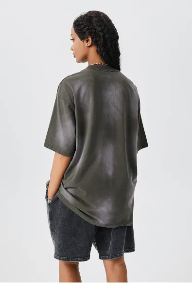 Design TILANI Steel Gray Oversized T-Shirt T-Shirts - 20