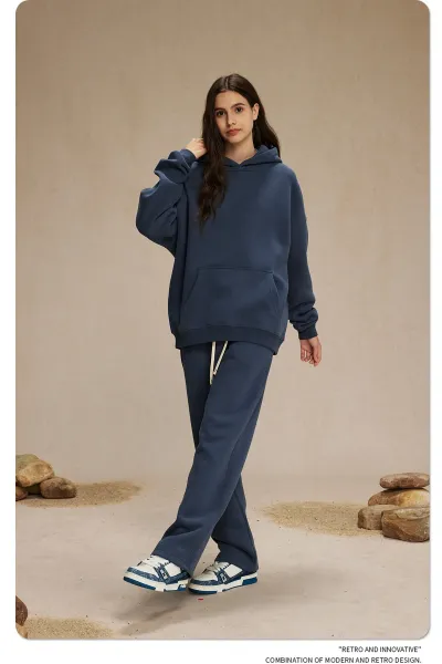 Design 350G Thickened Faint Yellow Hoodie - 32