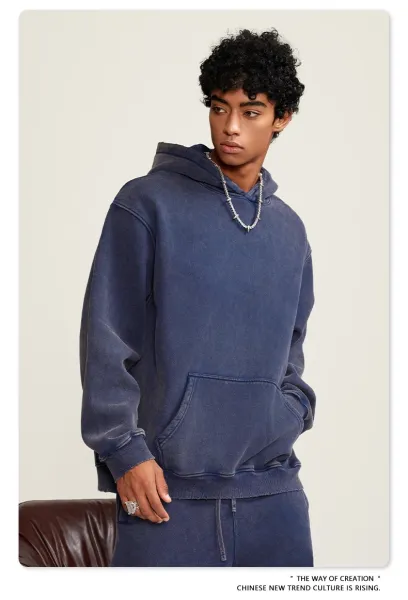 Design BE Thrived Washed Brown Hoodie - 40